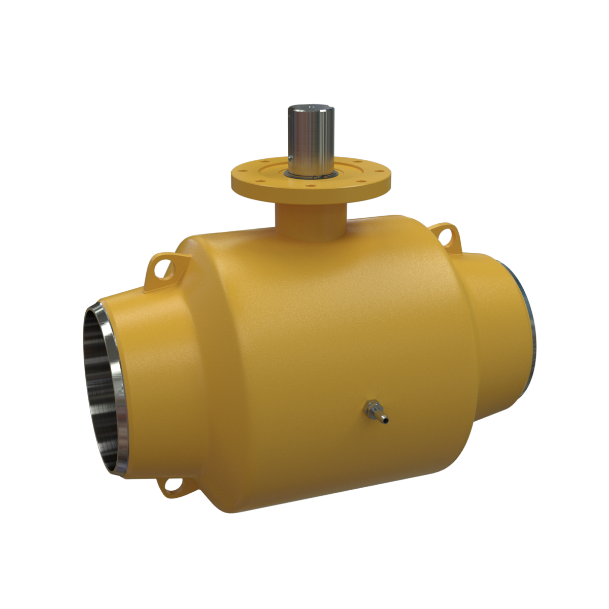 Шаровый кран высокого давления полнопроходной УГРЕША DN400 PN 6,3-16 МПа