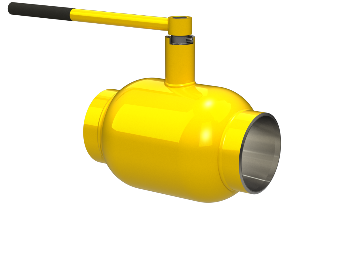 Кран приварной, редуцированный DN100, DN125, DN150